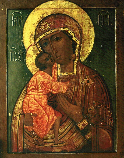 Основная Святыня монастыря - Икона Феодоровской Божией Матери 